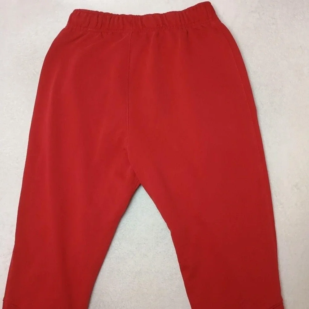 Nike Air Jordan Jogger Pants Mens S Red Tapered Slim Joggers Essentials DQ7332